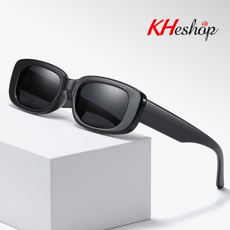   Mã HY368   Kính râm thời trang gọng nhỏ màu thạch chống tia cực tím 