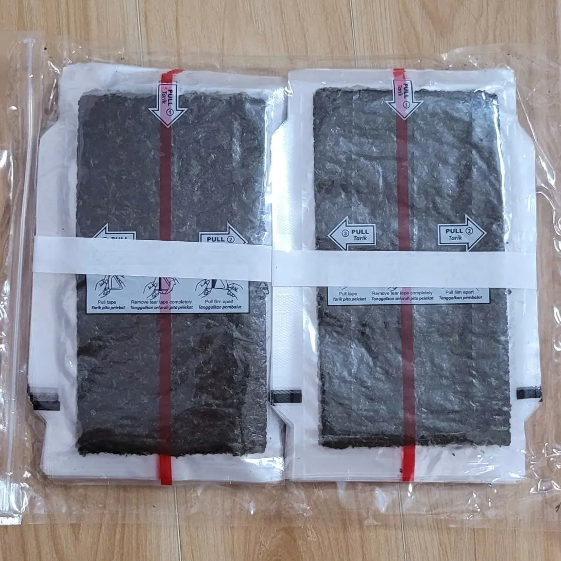 Lá rong biển cơm nắm hình tam giác,Onigiri gói 100 lá