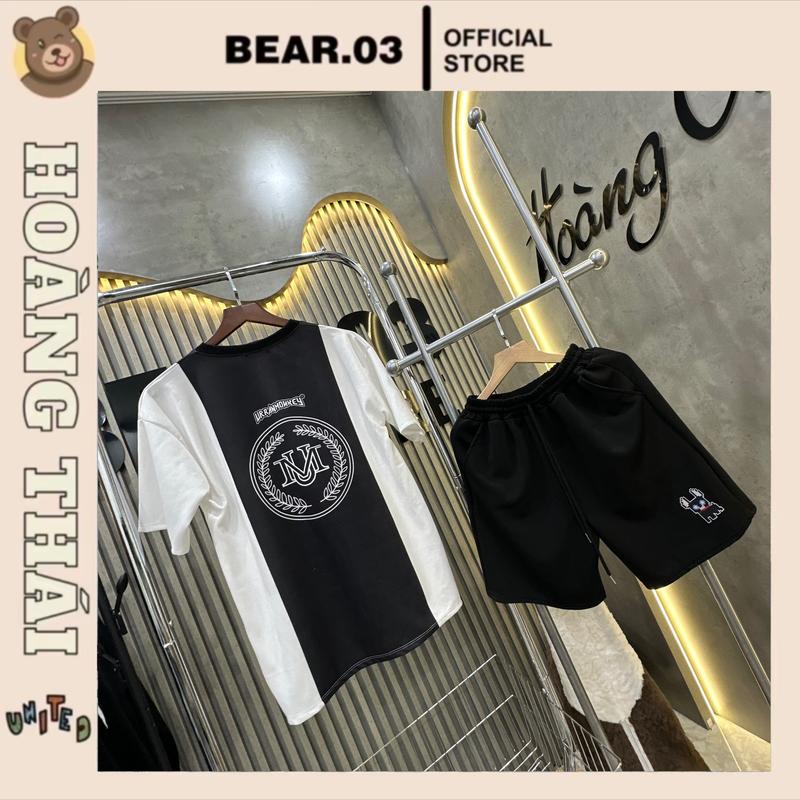 BỘ MÀU ĐEN AN THUYÊN NAM NỮ BQ: 35 Menswear Áo Quần Thun Cổ Tròn