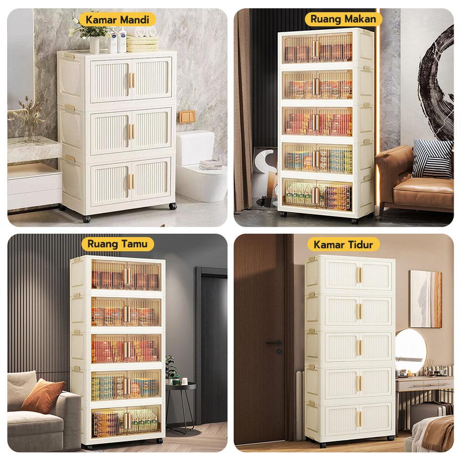 【Promo Buka Toko】Starke Lemari Plastik 50cm Susun Besar 3/4/5/6 Lipat Penyimpanan Serbaguna Furniture Aesthetic Tahan Lama Modern 【Promo Buka Toko】Starke Lemari Plastik 50cm Susun Besar 3/4/5/6 Lipat Penyimpanan Serbaguna Furniture Aesthetic Tahan Lama Modern