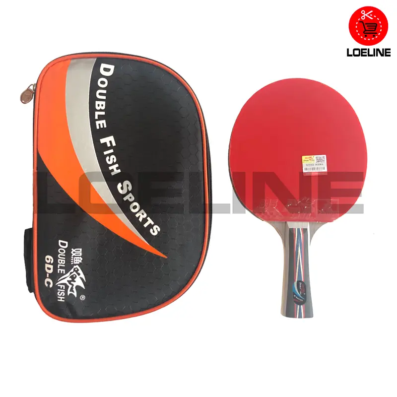 Bad Bat Bet Ping Pong Pingpong Tenis Meja Double Fish 6D-C Original 0