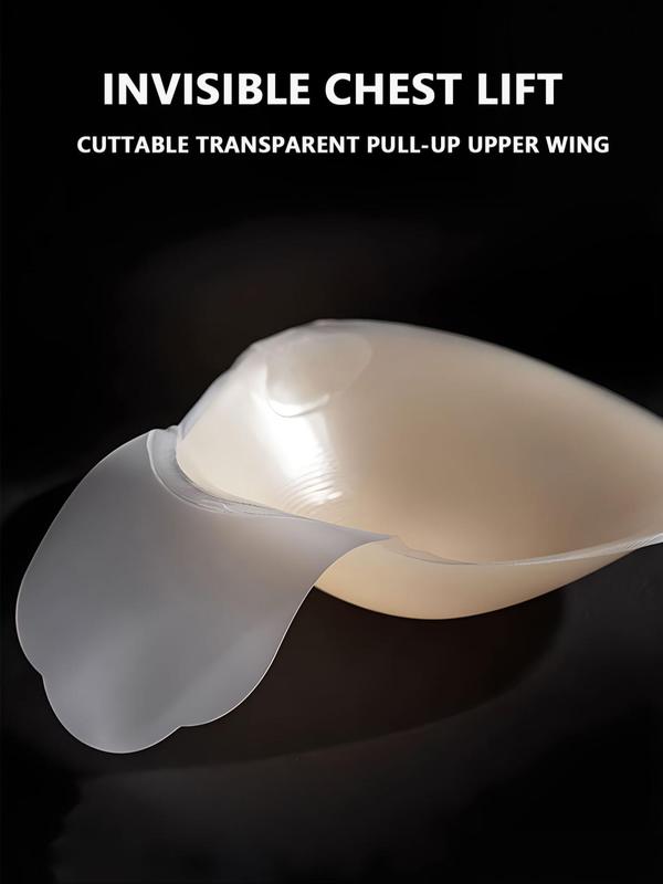 Women's Strapless Silicon Push Up Bra with Buckles, Casual Self-adhesive Invisible Bra, Women's Lingerie Accessories for Daily Wear 6