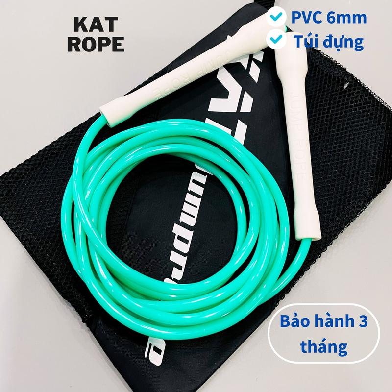 Dây nhảy tốc độ pvc 6mm, dây nhảy thể dục dùng trong boxing
