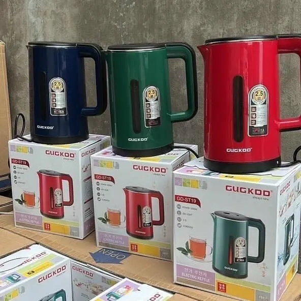 Ấ￼m Siêu Tốc Đun Nước Cuckoo ST19 Dung Tích 2.5l Công Suất 1500w Bình Siêu Tốc 2 Lớp Cách Nhiệt Tự Ngắt Khi Sôi