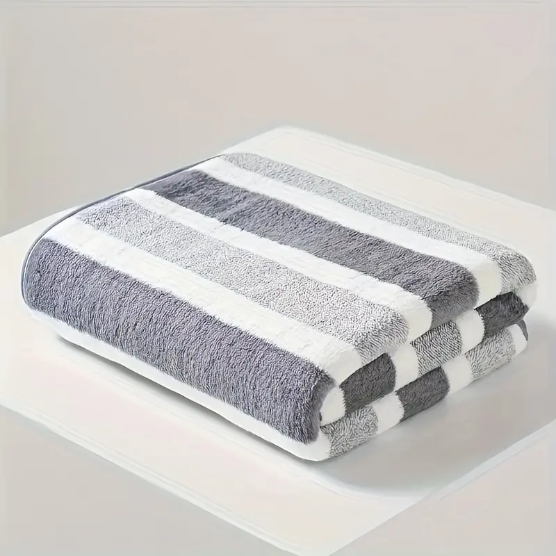 Khăn tắm sọc nhung san hô, siêu mềm, khô nhanh, siêu thấm, kích thước lớn 68,38x136,75cm, nhiều màu, hoàn hảo cho các cặp đôi, Lý Tưởng cho hồ bơi, bãi biển, yoga và phòng Tập Gym thể dục