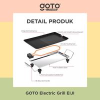 Gambar X Goto [COD] Eiji Alat Pemanggang Listrik Electric Grill Pan Panggangan BBQ - Hitam dari Goto Living Kota Tangerang 5 Tokopedia