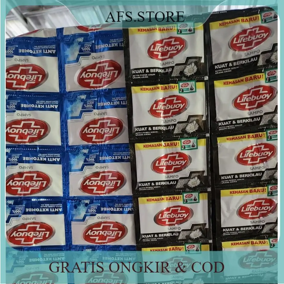 5 RENCENG/120 PCS  - SHAMPO LIFEBUOY RENCENG [1 RENCENG ISI 24 X 5ML]