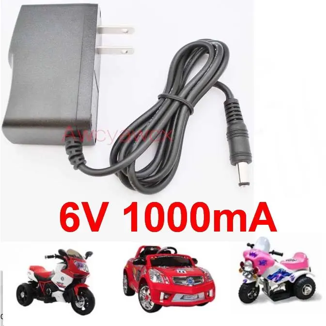 Bộ sạc ô tô đồ chơi nguồn AC DC, 6V 12V, 1000mA, 500mA, 600mA, 800mA, Thích hợp cho xe máy điện trẻ em, Pin axit chì, Ba bánh, Điều khiển từ xa, Xe điện trẻ em kereta jeep, Đơn vị cung cấp 6