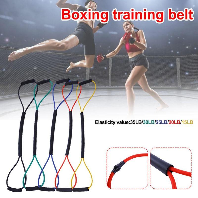 CENPAI Boxing Resistance Band Weight Loss 15/20/25/30/35 Pounds Arm Strength Pull Rope Exercise Training Expander Yoga Elastic Band 4