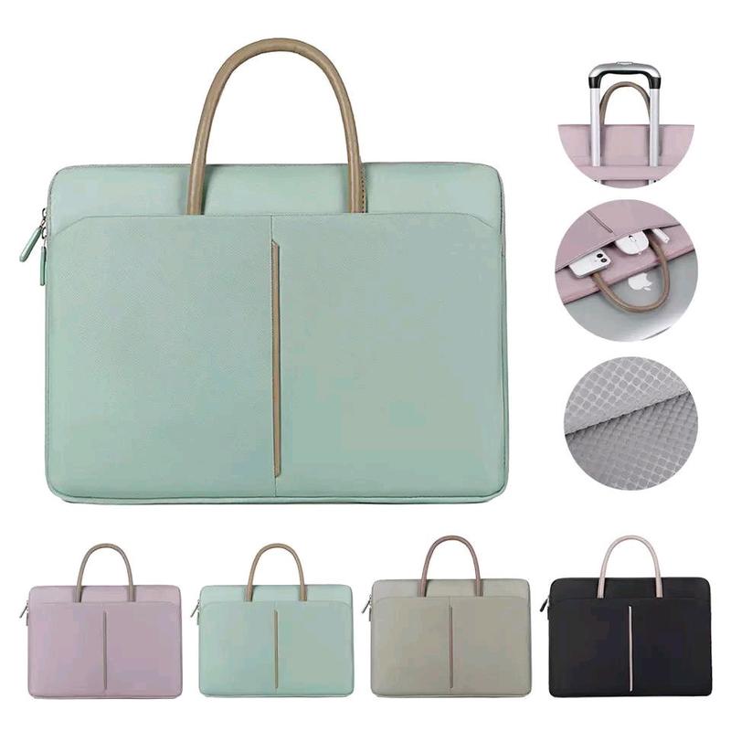 Tas Laptop Jinjing Pipe Handstrap Softcase Sleeve 13 14 15 16 inch 0