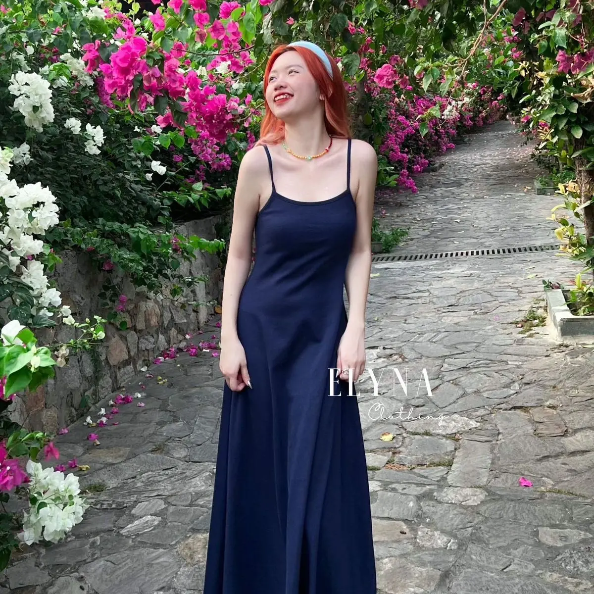 Sophie Dress - Váy 2 dây dáng dài chất thun tăm dày dặn loại 1