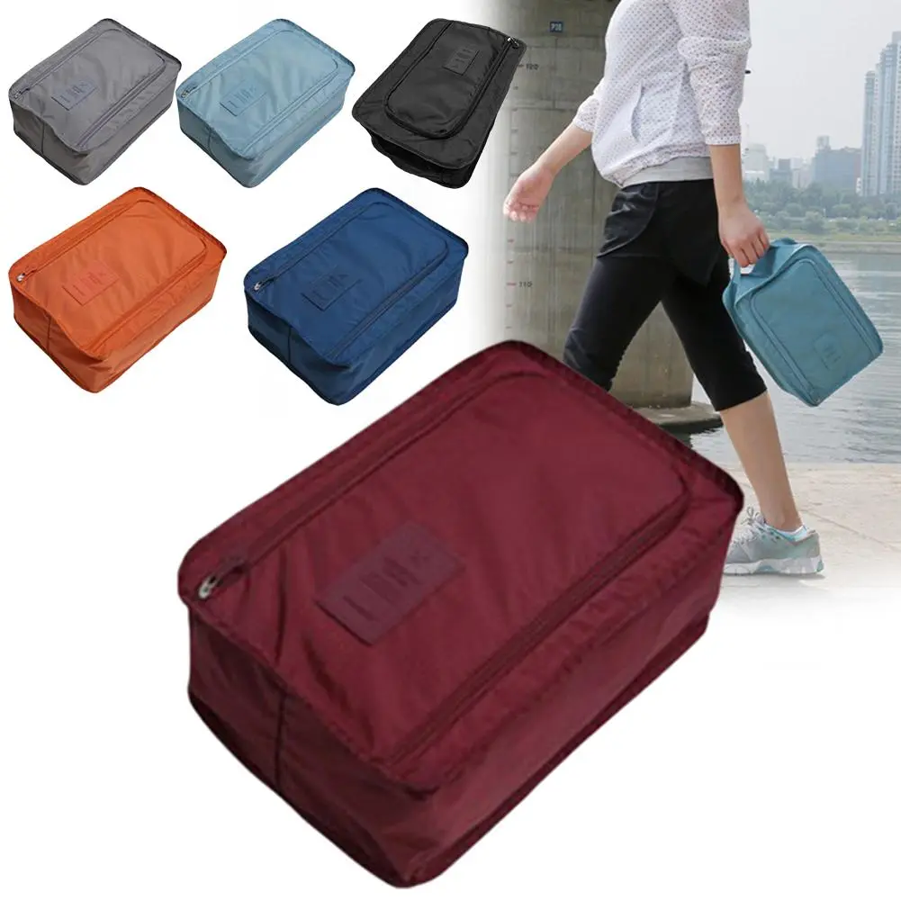 【COD】 Portable Foldable Small Shoe Bag Travel Storage Bag Shoe Storage Bag Multifunctional Waterproof Beach Travel Shoe Bag