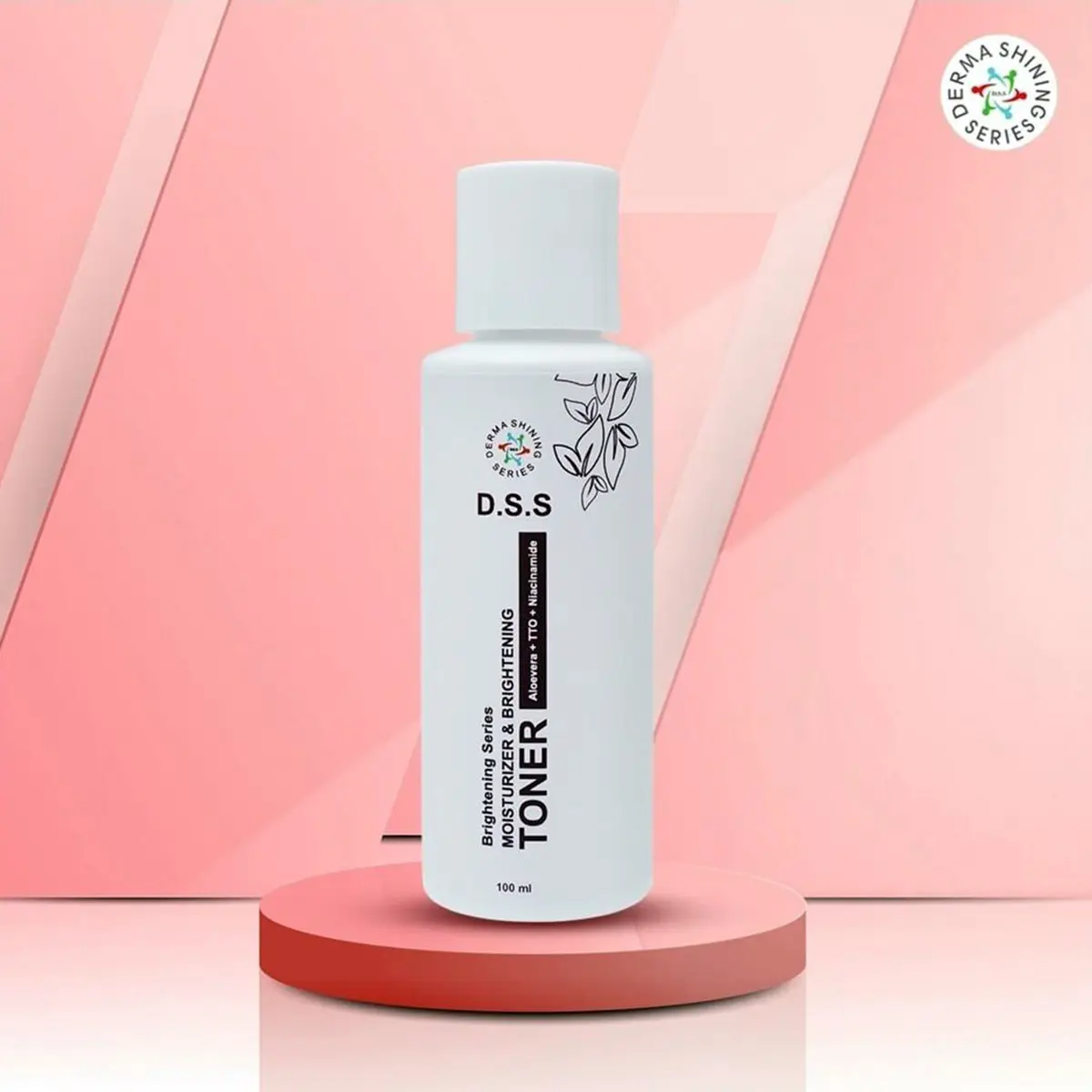 DSS DERMA SHINING TONER MOISTURIZER & BRIGHTENING Mencerahkan Wajah Niacinamide Perawatan