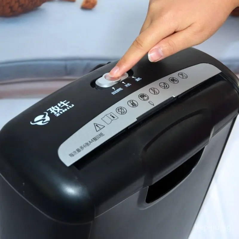 SG Office Paper Shredder Home Office Electric Mute Shredder Mini Household Paper Shredder Cutter A6 A4 Folding Ma QOSB 6UUO 88E4