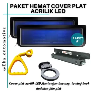 PAKET  COVER PLAT MOBIL DAN VARIASI
