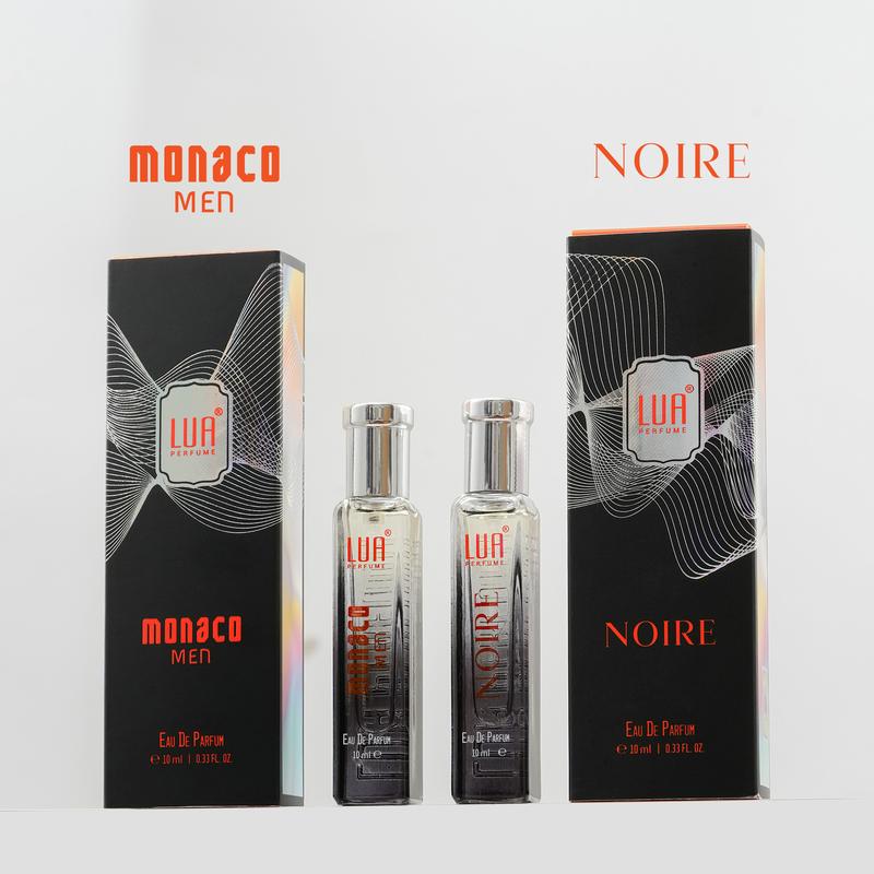 [Combo ngày đêm] Nước hoa Monaco Men 10ml +  Noire 10ml