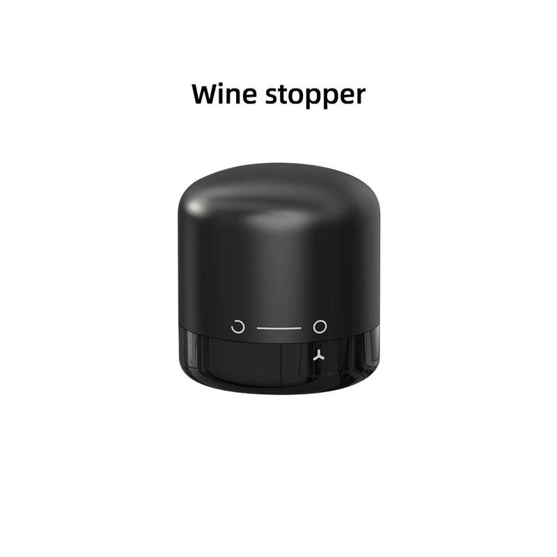 Product Introduction of 1/2Pcs Vacuum Red Wine Champagne Bottle Stopper Set Sealed Bottle Cap Stopper Leak-proof Retain Freshness Wine Bottle Plug Kitchen Silicone Utensils Cork Rotating Round 25