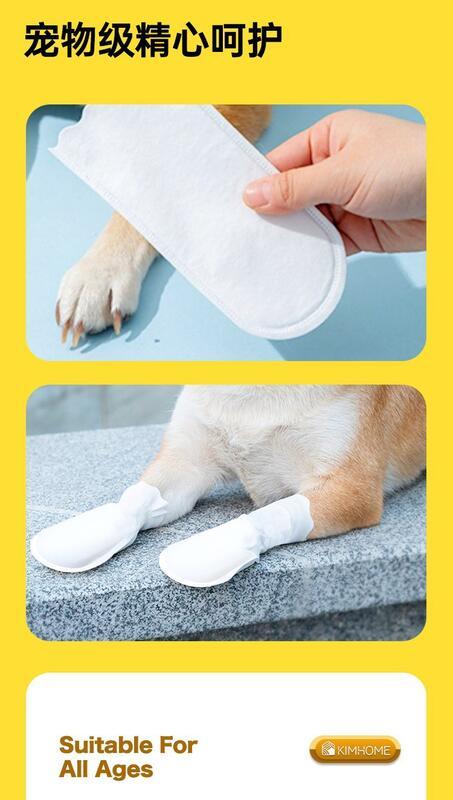 Product Introduction of Disposable shoe pet resistant foot covers special tools for walking dogs, puppy socks, waterproof, dirt resistant, and slippery shoes 3