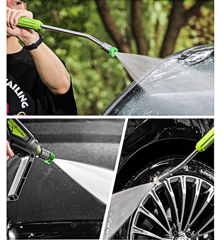 Béc Phun Xịt Rửa Xe Inox 304 Chính Hãng Lutian Spray Nozzle Dùng Cho S.úng Máy Rửa Xe Đầu Nối 1/4 inch 3