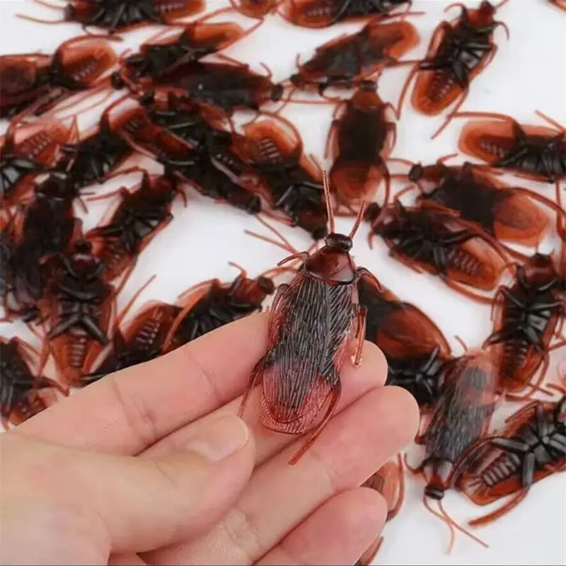 Fake Cockroach Toys, Simulation Prank Props, Small Insects, Parody Pranks