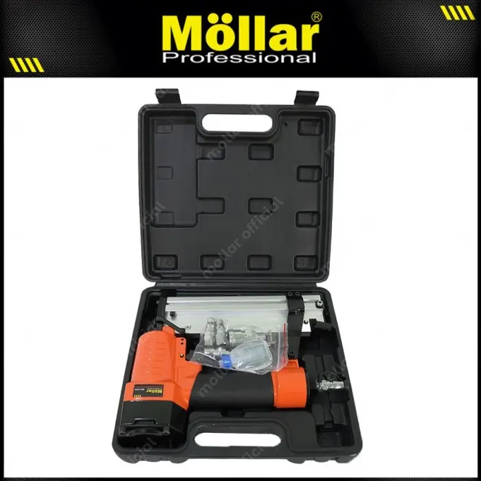 MOLLAR F5040 Mesin Paku Tembak Staples Angin 2 in 1 Brad Nailers