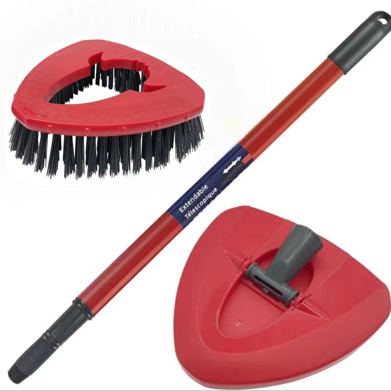 Triangle Base & Extendable Vileda Spin Mop Handle Compatible with O-cedar / Vileda Easywring 1-tank Spin,  Household Items,  Home Accessories, Cleaning Gadgets for Home, Cleaning Tool [without Bucket] 8