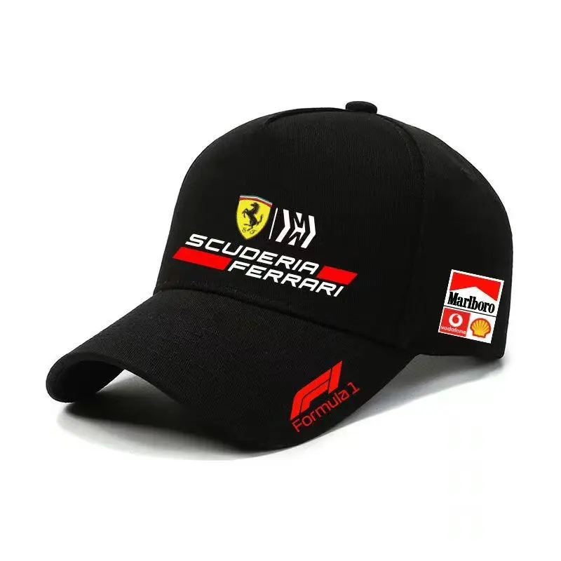 Mũ Bóng Chày, Đội Ferrari F1, Mũ Thể Thao, Mũ Lưỡi Trai Thời Trang, Thích Hợp Cho Người Hâm Mộ Đua Xe Ferrari, Người Đam Mê Đạp Xe