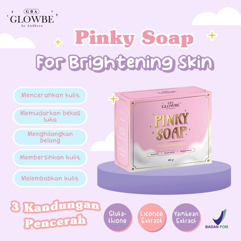 [BPOM] Glowbe Pinky Soap For Brightening Skin GBA glowbe by andhrea 0