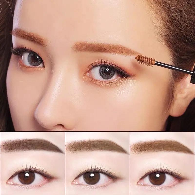 [AIMEILI] Mascara Chuốt Lông Mày 3D AIMEILI Chuốt Mày Đổi Màu Color My Brows Kháng Nước Lâu Trôi 3 Màu Sắc Tự Nhiên 4