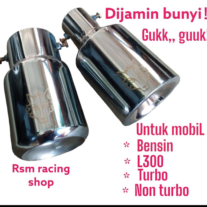 knalpot mobil serigala pemasangan model baud 1