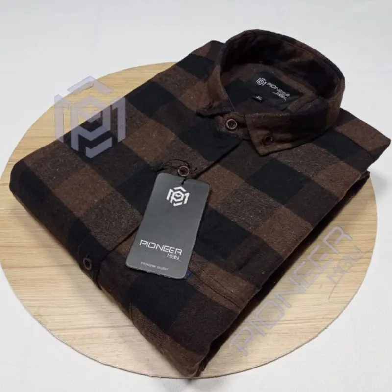KEMEJA FLANEL PRIA LENGAN PANJANG KEMEJA KOTAK KOTAK PRIA WANITA HIGH QUALITY