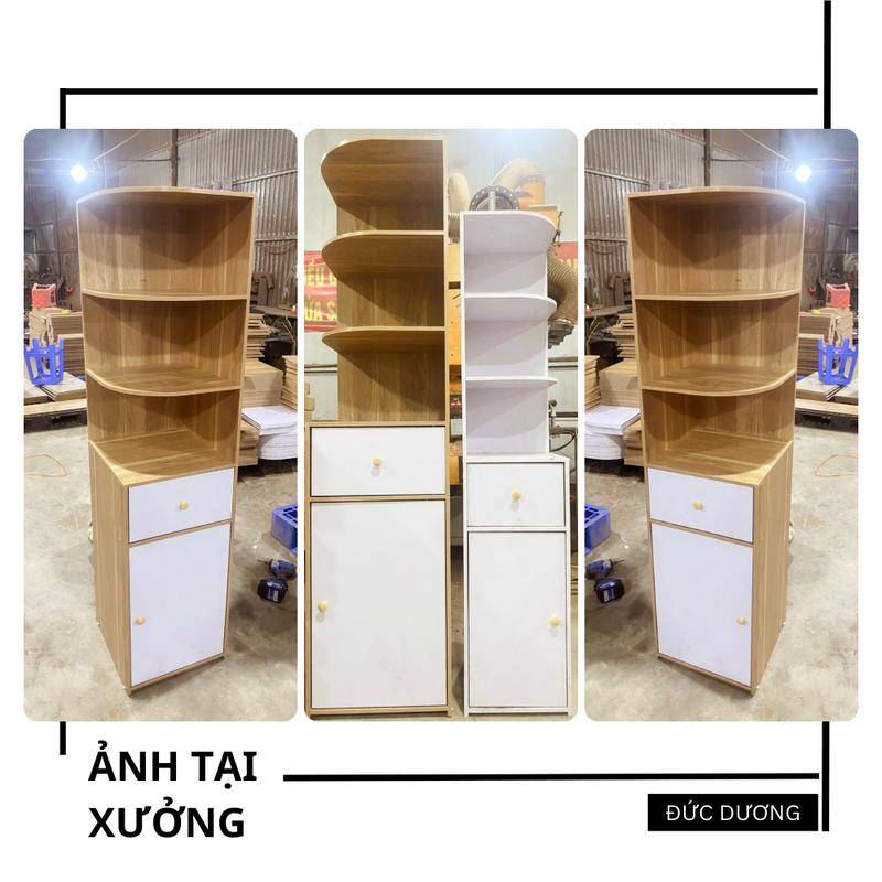 Product Introduction of Kệ góc tường để đồ 5 tầng màu sắc đa dạng, kích thước 40*40*160cm, dễ dàng lắp đặt 3