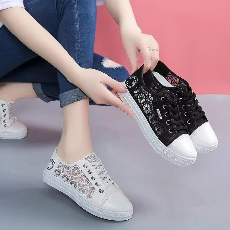 Giày Thể Thao Nữ, Mềm Mại Nhẹ Thoáng Khí , Lưới Mỏng Phong Cách Mới GN47 Shoes Sneaker giay hocsinh tho 2