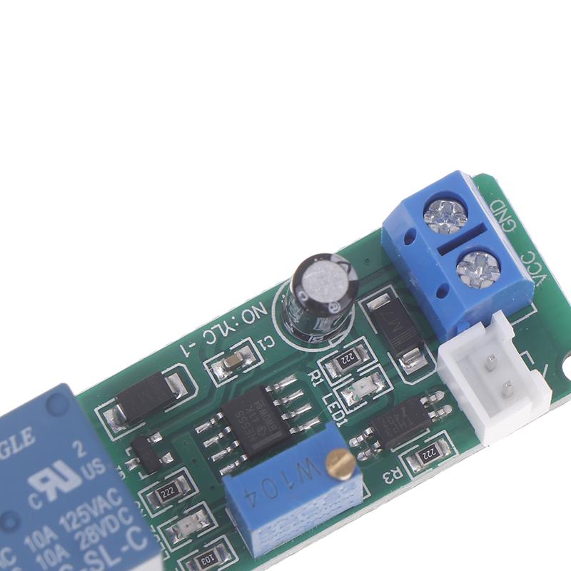Product Introduction of DC 12V Adjustable Timer Delay Turn OFF Module Timing Relay Time Switch 1~10sec Delay Off Switch Module 23