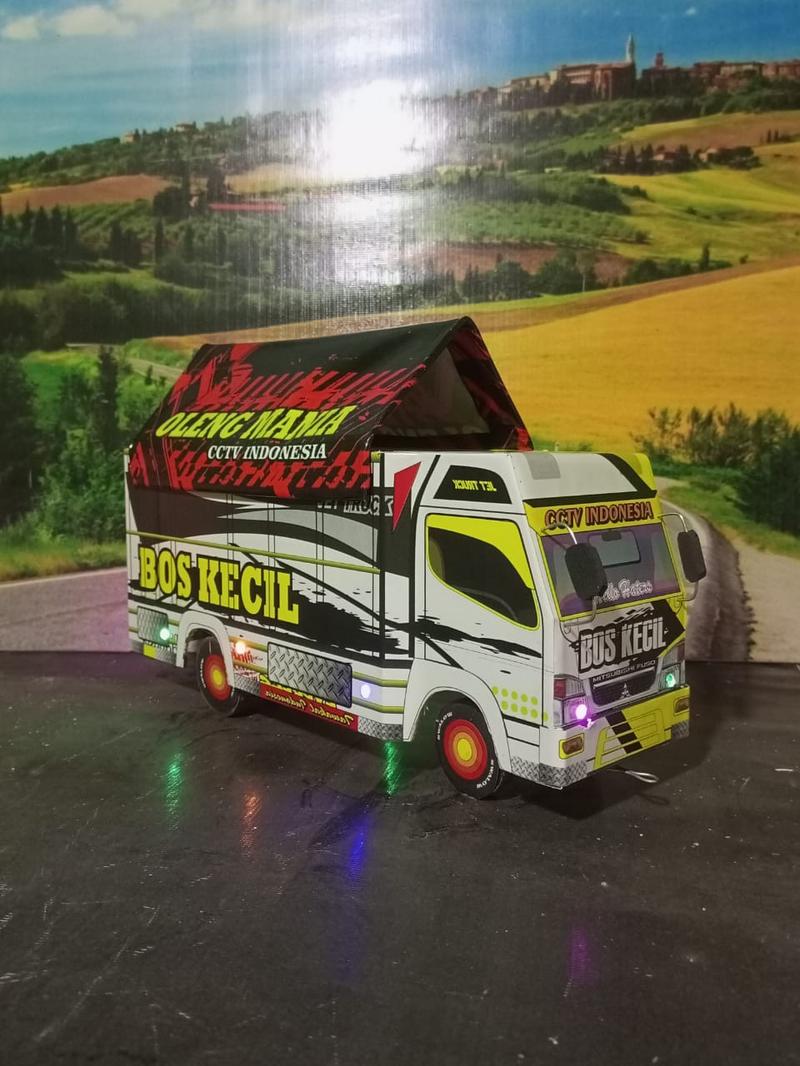 Product Introduction of miniatur truk oleng variasi ampu murah viral Mainan Anak truck 5