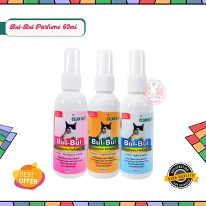 Parfum Kucing BUL-BUL Authentic Perfume Aman Terjilat Non Alkohol Wangi Sepanjang Hari 60 ML