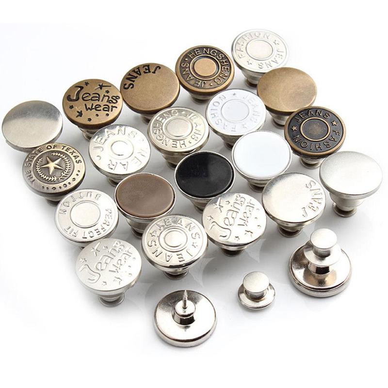 Product Introduction of Adjustable Removable Jeans Button Nail Free Metal Button Button Accessories Clothing Clothing P7M8 20