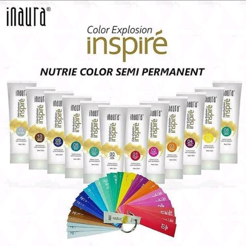 INAURA COLOR EXPLOSION INSPIRE 100ML HAIR CAT PEWARNA RAMBUT 0