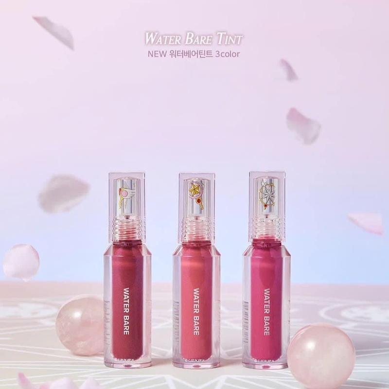 Son Môi Tint Bóng Peripera Water Bare Tint Sakura - 3 Màu Mới - Cosmetic Nữ