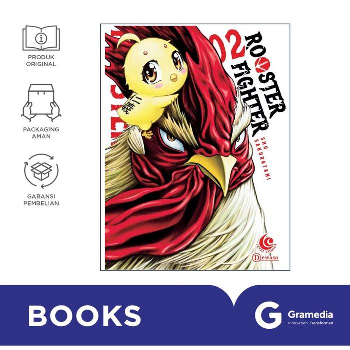 Gambar Komik Level Comic: Rooster Fighter 02 ( Shu Sakuratani ) dari Gramedia Kota Administrasi Jakarta Timur Tokopedia