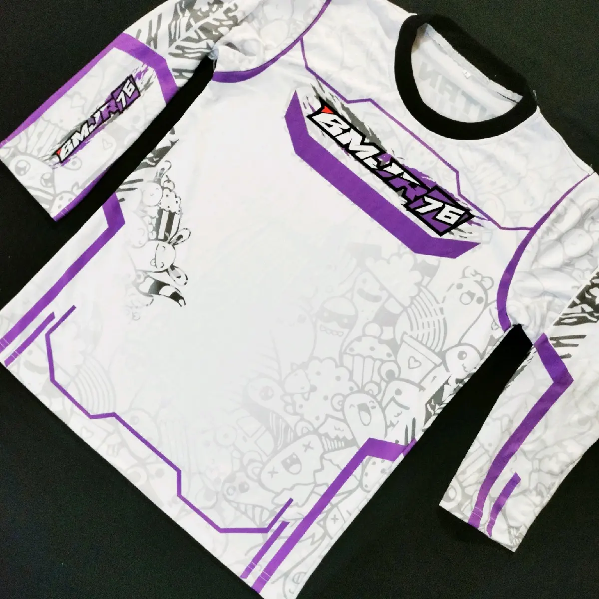 Baju Balap Motor Raoad Race Lengan Panjang Jersey Racing Uniseks Sport