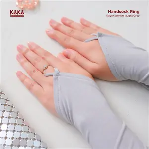 Handsock Manset Tangan Model Ring Rayon Aerism Super Lembut Preimium