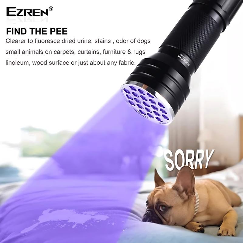 Ezren EZ-0482 Senter Lampu UV Ultraviolet 21 LED Money Detector 1