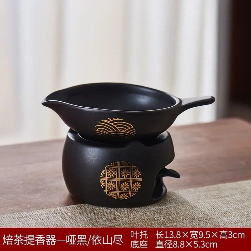 Bếp rang trà bằng gốm mini, nhỏ gọn, tiện lợi 1