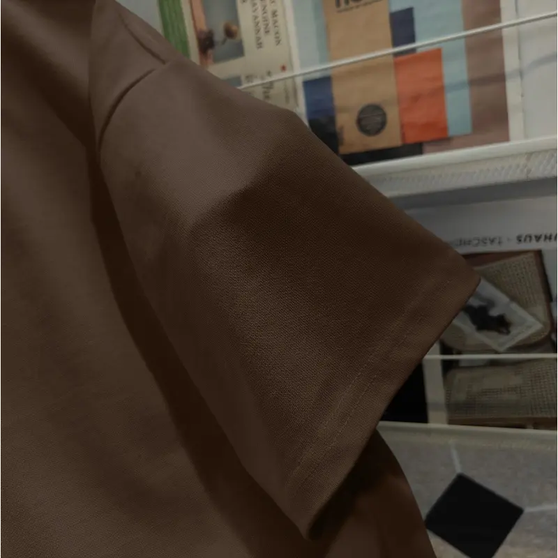 Áo Thun Cotton Nguyên Chất, Hàng Mới Về Mùa Hè, Dáng Rộng Vừa Vặn, Phong Cách Thường Ngày Tay Lỡ Thích Hợp Cho Học Sinh Và Các Cặp Đôi 3