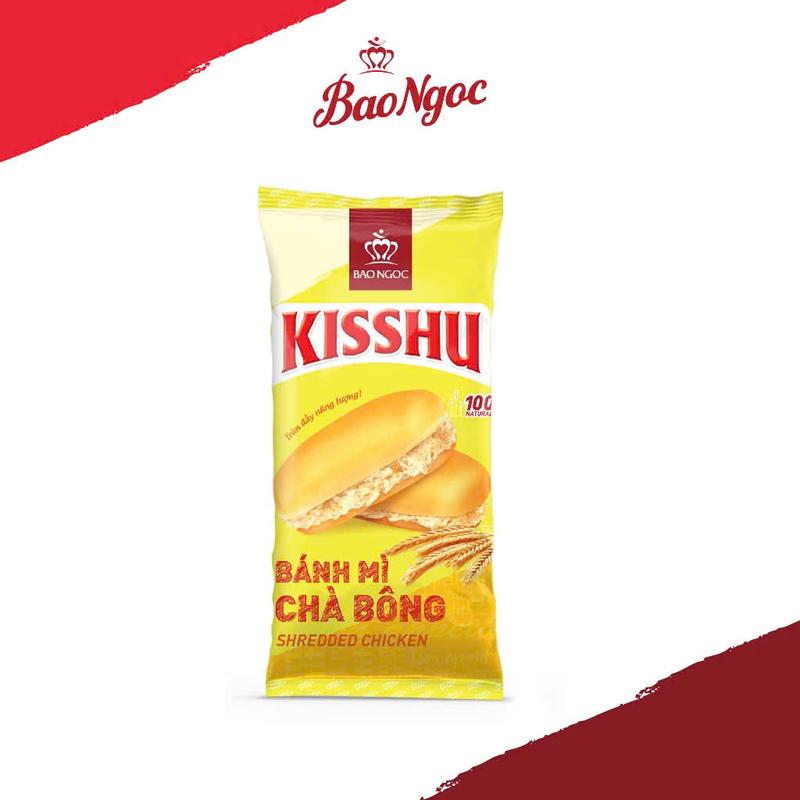 [combo 3] Bảo ngọc bánh mì chà bông ăn sáng tiện lợi hương vị thơm ngon, khó cưỡng 1