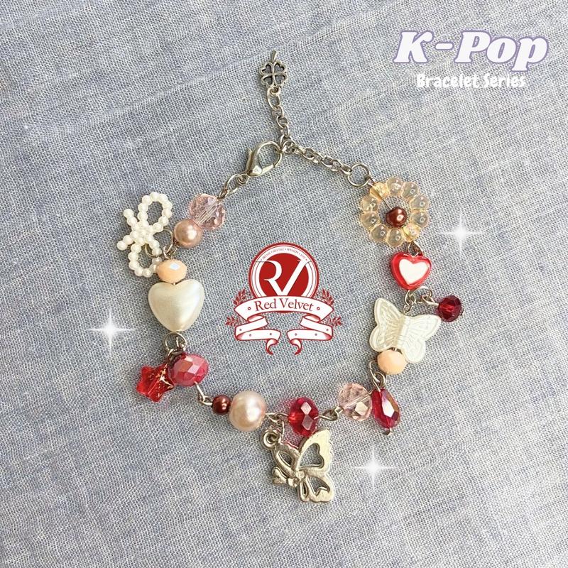 Gelang Manik Korea - Kpop Beads Bracelet by Kilau Pernik | VOL 3: BLACKPINK, RED VELVET, ENHYPEN ️ — Kpop fandom colour inspired 3