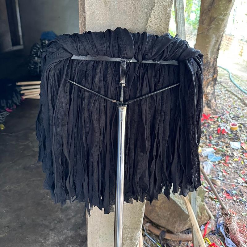 Cây lau nhà vải mùng cán inox