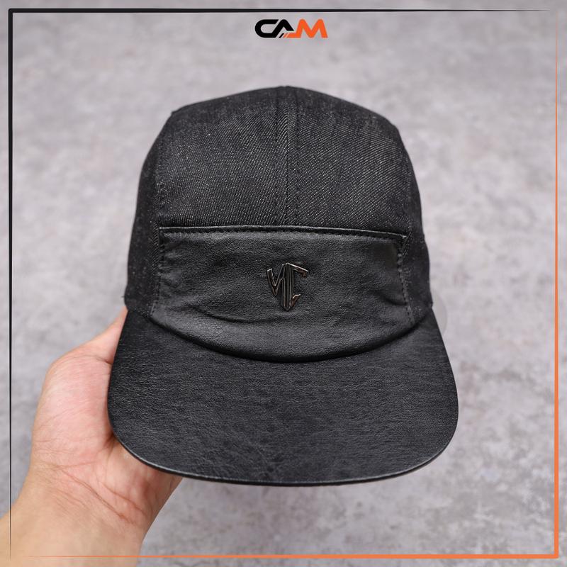 [CHÍNH HÃNG] Mũ Nón Cam Mẫu Jean 5 Tấm J01 Mau Đen Cổ Điển Dễ Đội