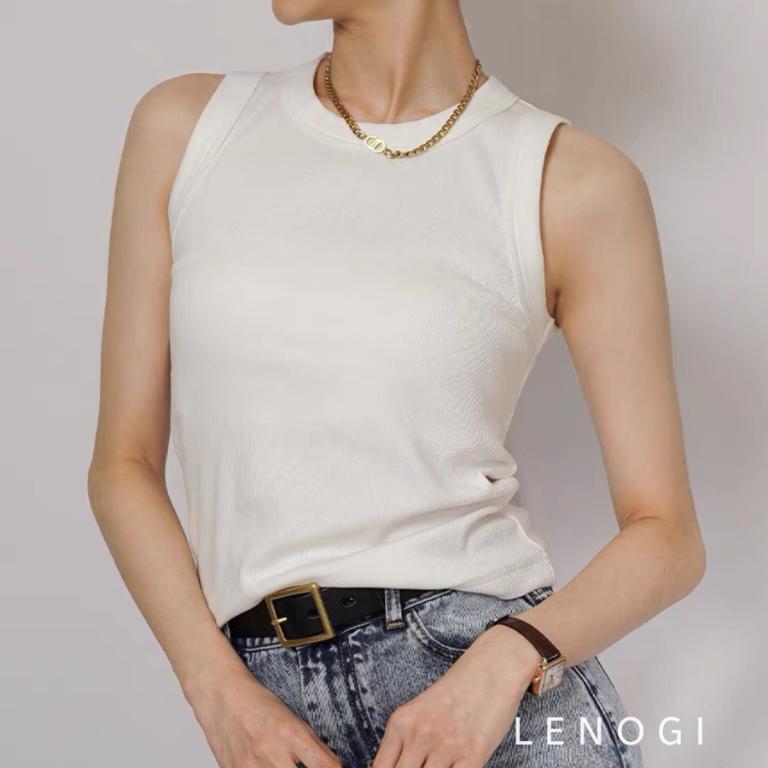 [THANH LÝ LẺ SIZE] Áo ba lỗ nữ LENOGI áo tanktop dáng ôm chất liệu thun tăm cotton mềm mịn, co dãn tốt